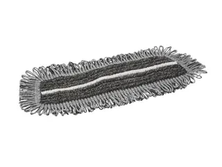 Microfibre Damp47 microvezel vlakmop donkergrijs klittenband 25cm - 1