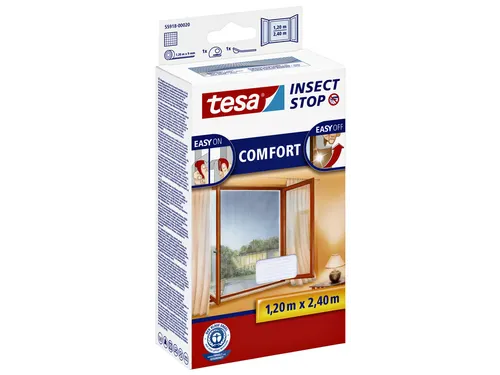 Insectenhor tesa Insect Stop COMFORT buitendraaiende ramen 1,2x2,4m wi