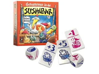 999Games Geharrewar in de Sushibar Dobbelspel 8+ - 6