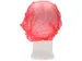 Haarnet CMT bouffant non-woven XL 58cm PP rood 100 stuks