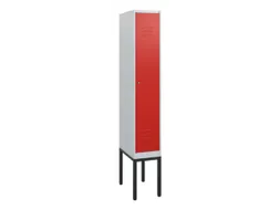 locker,HxBxD 1950x300x500mm,1vak,vak B 300mm,cil.-slot,voetonderstel