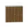Kantoorkast 1150x1200x430mm Decor Romp Lichtgrijs Decor Front Noten