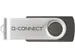 USB stick 2.0, zwart, 4 GB