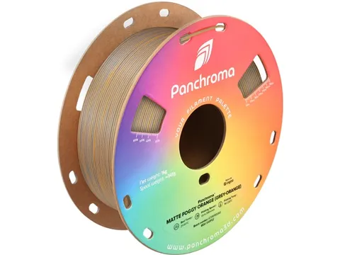 PLA Dual Matte 1,75mm grijs-oranje 1kg Panchroma 3D Filament