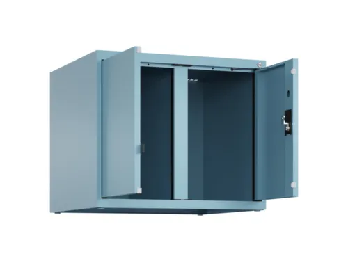 opzetkast,v. locker voor scheiding van kleding,2vak.,vak B 300mm