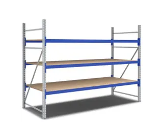 breedvakstelling,grondveld,HxBxD 2000x2820x1100mm,vakl. 500kg - 1