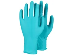 Tegera 84510 nitril wegwerphandschoenen groen maat 8, doos 100 stuks