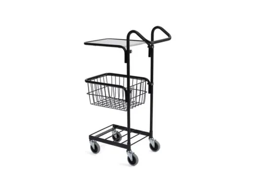 Miniwagen 1Legbord/1Mand Draagvermogen 50Kg L X B 650X 360Mm Zwart