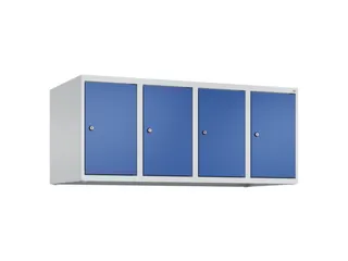 opzetkast,v. locker,4vak.,vak B 300mm,HxBxD 500x1200x500mm - 2