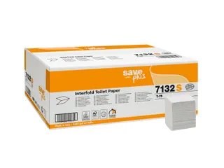 Toiletpapier Celtex Save gevouwen 2-laags wit 250 vel doos a 36 pak - 1