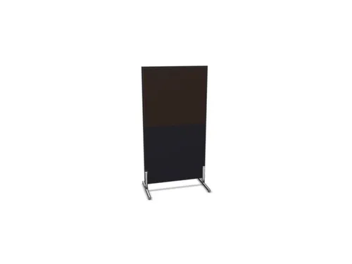 scheidingswand,HxB 1545x800mm,CC-zwart,BN2036-bruin