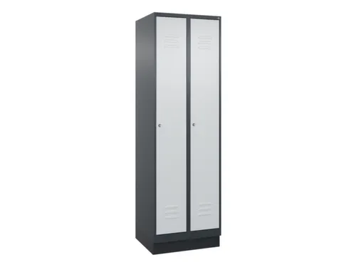 wasgoedverdeelkast,HxBxD 1950x600x500mm,vak B 300mm,cilinderslot