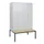 locker met bank,HxBxD 1950x1200x815mm,4vak,vak B 300mm,cil.-slot