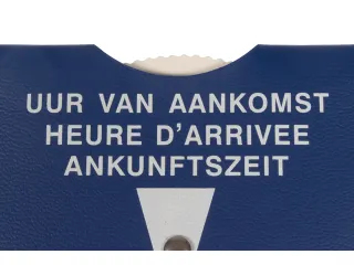 Parkeerschijf Kangaro blauw 15x11cm (conform BE wetgeving) - 5