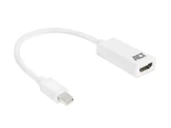 Adapterkabel Mini DisplayPort Mannelijk - Hdmi-A Vrouwelijk - 0.15m