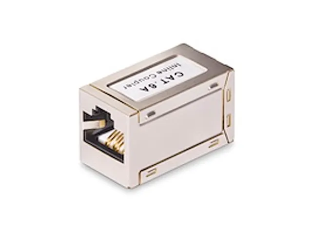 Shielded RJ45 Koppelstuk Inline Cat6a Coupler F/F
