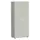 Draaideurkast Hxbxd 1810x800x420mm 4 Legborden/5 Oh Lichtgrijs