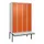 locker voor scheiding van kleding,HxBxD 2120x1200x815mm,4vak