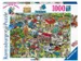 Puzzel Ray Comics Holiday resort 1 The campsite 1000 stukjes