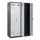 locker voor scheiding van kleding,HxBxD 1850x1200x500mm,4vak