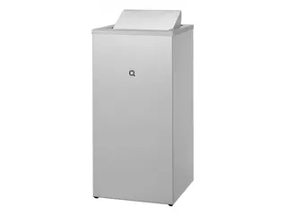 Afvalbak 85 Liter Rvs Met Swingdeksel - 1