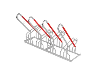 fietsenrek,HxBxD 930x1400x820mm,4instelplaatsen,gebruik eenzijdig - 2