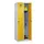 locker,HxBxD 1850x600x500mm,2vak,vak B 300mm,draaigrendel