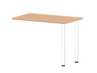 aanbouwtafel,i.h.v.,HxBxD 720-840x1000x600mm,NE-esdoorn - 1