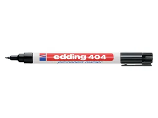Viltstift edding 404 rond zwart 0.75mm - 1