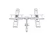TP-Link VIGI 180W Solar Mount, Montageset, Gegalvaniseerd staal, Paalm