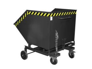 Kiepwagen,waterdicht,HxLxB 1290x1420x1340mm,1m³,draagverm. 300kg - 2
