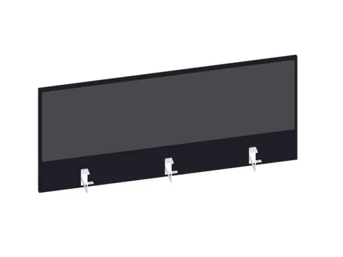 baliepaneel v. bureau aanbouw achter CC-zwart BN8010-antraciet 1200mm