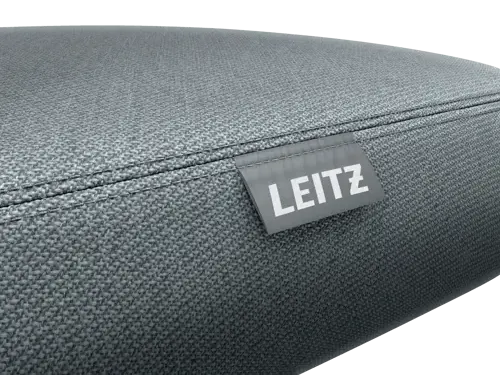 Zitkruk Leitz Ergo met wieltjes en wiebelkussen 600x470x600mm zwart