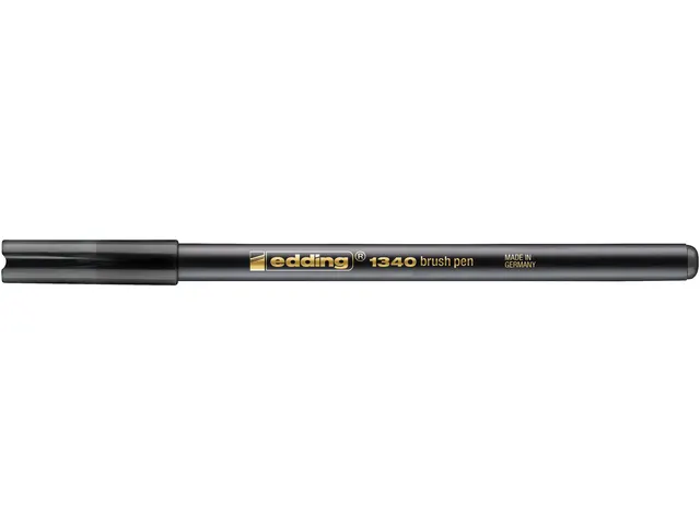 Brushpen edding 1340 zwart