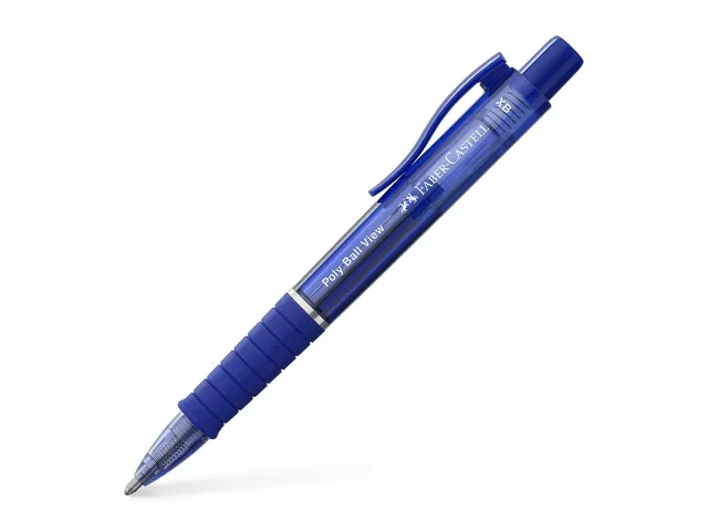 Balpen Faber-Castell Polyball View display 40 stuks