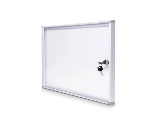 Vitrine Maulextraslim 3xa4 Aluminium Binnen
