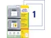 Avery Zweckform 8003 Voorbedrukte positioneeretiketten 220x160mm 5 st.