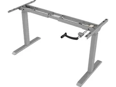 Verstelbaar Zit-Sta Bureau Frame Slinger Grijs 180Cm