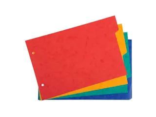 Tabblad recycl.karto n 225g 148x250 4tabs - 4