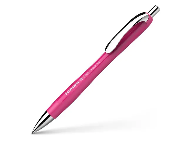 Balpen Schneider Rave XB Power Pink doos a 3 + 1 gratis