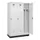 locker voor scheiding van kleding,HxBxD 1950x1200x500mm,3vak