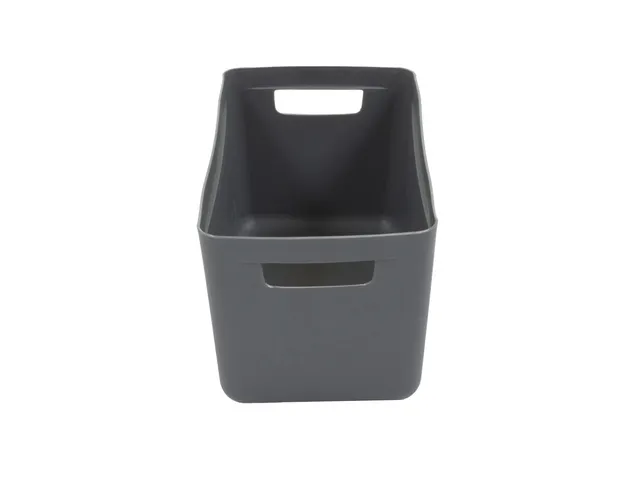Boîte de rangement Kangaro 8 litres + couvercle anthracite 3 pièces