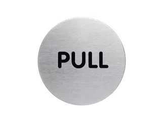 Infobord Pictogram Durable 4901 Pull Rond 65mm - 1