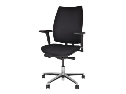 Bisley Bureaudraaistoel Upscale 4D Armleggers Zwart