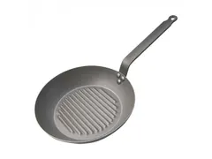 De Buyer Carbone Plus Ronde grillpan 30cm Plaatstaal