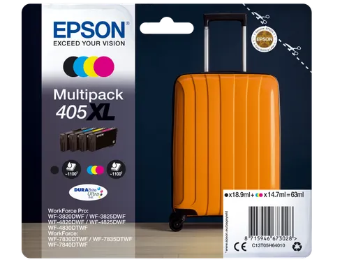 Multipack 4-colours 405XL DURABrite Ultra Ink