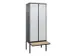 locker voor scheiding van kleding,HxBxD 2120x800x815mm,2vak
