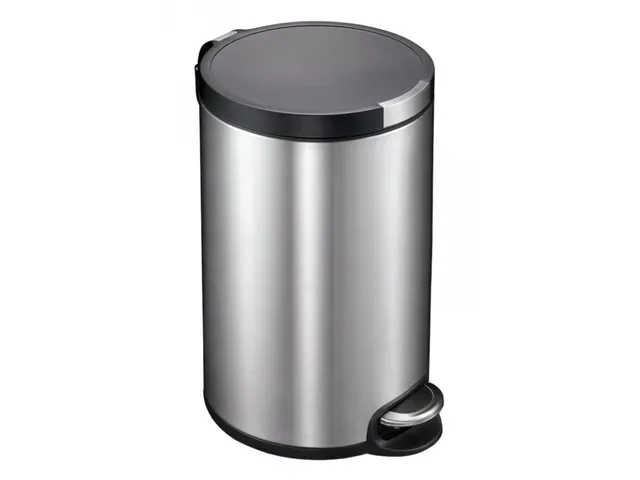 Luxe Pedaalemmer 12 Liter mat RVS Artistic step