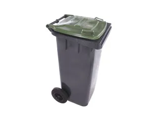 Mini-container 120 Liter Grijs Groen - 1