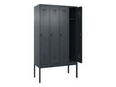 locker,HxBxD 2120x1200x500mm,4vak,vak B 300mm,draaigrendel